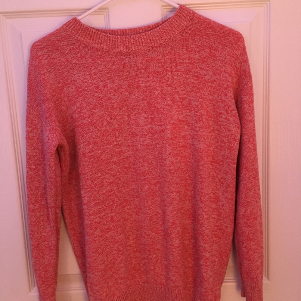 Salmon sweater from old navy